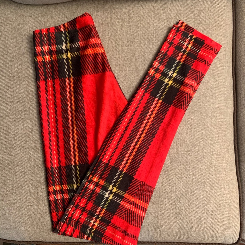Goldsheep Plaid Leggings